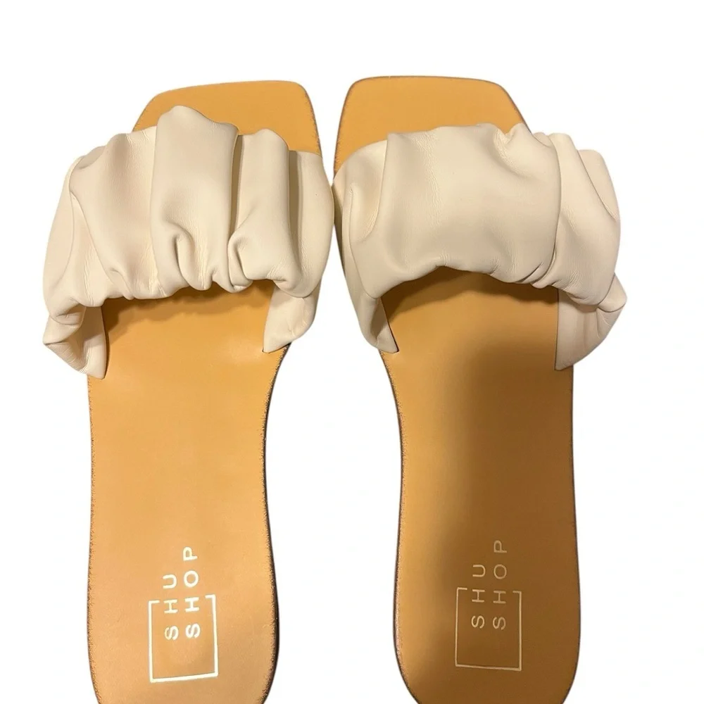 ShuShop Bone Belinda Slip On Sandals Size 8 New In Box